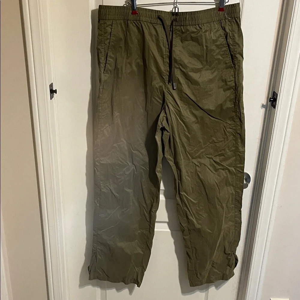 Zara Olive Green Women’s  Elastic-Waist Pants - Picture 2 of 10